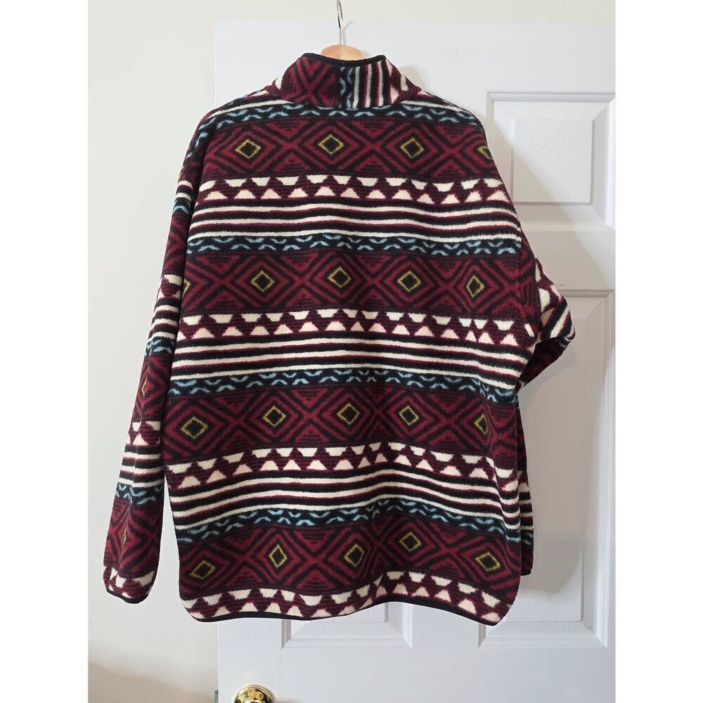 Patagonia Synchilla Snap T Fleece Pullover Mens Sz XL Saltillo Cinder Red - Picture 5 of 8